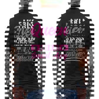 Farkle Game Farkle Player s Women's Black Farkle Queen Farkle Dice Game Men's T-shirt Back Print - Thegiftio