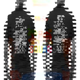 Farm Trip Field Trip Squad Farm Visit Teachers Students Men's T-shirt Back Print | Mazezy