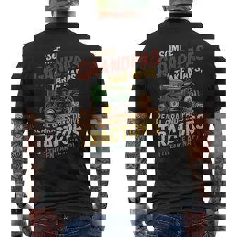 Farmer Some Grandpas Take Naps Cool Grandpas Drive Tractor Men's T-shirt Back Print | Seseable CA