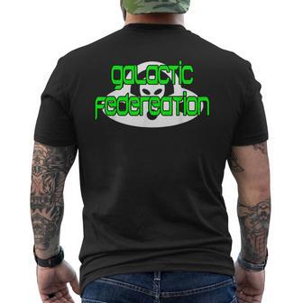 Fédération Galactique Extra Terrestre T-shirt imprimé au dos - Cadeauxyz