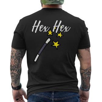 Feen Hexen Zauberer Elfen s Hex Hex Chwarz Klassisch Magisch Crew Neck Kurzarm -Erwachsene -Kinder T-Shirt mit Rückendruck - Geschenkecke