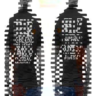 Feliz Cumpleañosamos A Celebrar Cumpleanos Camiseta Hombre Estampado Espalda - Regaloses