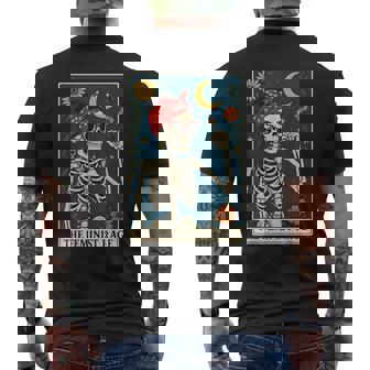 The Feminist Rage Tarot Card Men's T-shirt Back Print - Monsterry