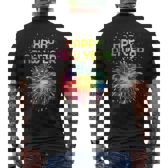 Feux D'artifice Du Réveillon Du Nouvel An T-shirt imprimé au dos - Cadeauxyz