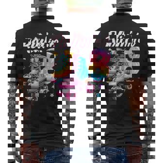 Fiesta De Patinajeobre Patines De 8 Años Para Niña De 8 Años Camiseta Hombre Estampado Espalda - Regaloses