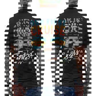 Our First Cruise 2026 Together Young Matching Couples Cruise Men's T-shirt Back Print - Thegiftio