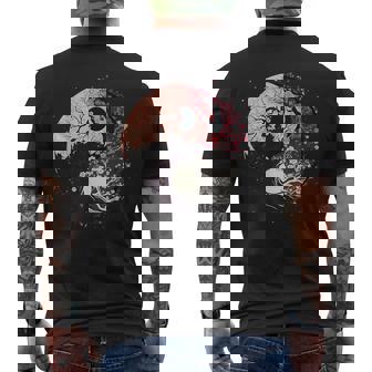 Fleur De Cerisier Taoïsme Yin Yangur Taijitu Zen Yin Yang T-shirt imprimé au dos - Cadeauxyz