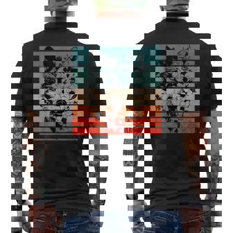 Fleurs De Loup Natureauvage Indomptée Animaux En Fleurs T-shirt imprimé au dos - Cadeauxyz