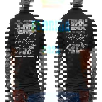 Florida Vacation 2026 Spring Break Holiday Beach Trip Men's T-shirt Back Print - Monsterry