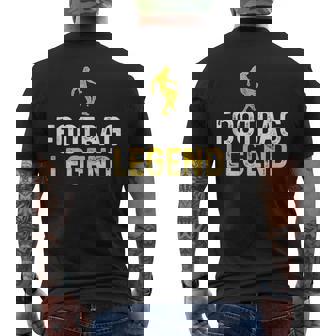 Footbag Legend Footbagger Footbag Player Foursquare Sports Tank Top Men's Back Print T-Shirt | Mazezy