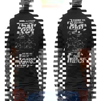 Forome There Therapy Z1000-H2 裸のバイク メンズTシャツ バックプリント - Kawaiitshirt