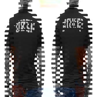 Fourn Minimalist 14Th Birthday 14-Year-Old Men's T-shirt Back Print - Monsterry