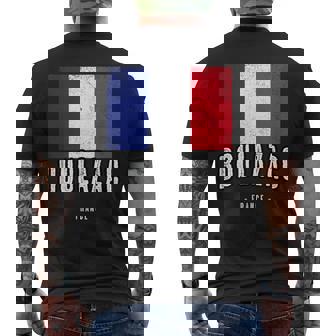 Fr Drapeau Français T-shirt imprimé au dos - Cadeauxyz