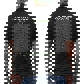 Francia Carcasona Camiseta Hombre Estampado Espalda - Regaloses