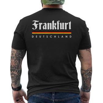 Frankfurt Alemania Camisa Lustiges Hemdouvenir Camiseta Hombre Estampado Espalda - Regaloses