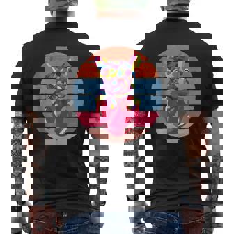 French Bulldog Aquarell Colorful French Bulldog Cute Pop Art Tank Top Men's Back Print T-Shirt | Mazezy