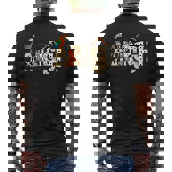 Fun Arrgh Pirate Style Pirate Costume Argh Pirate Men's T-shirt Back Print | Seseable FR