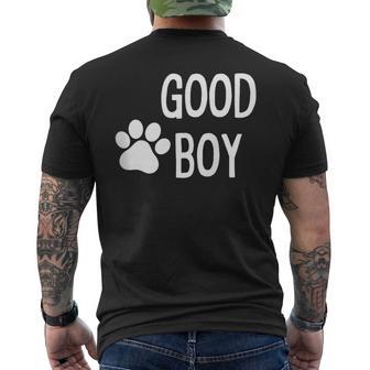 Fun Graphic-Xxx-Gay Sexy Clothes-Good Boy Men's T-shirt Back Print - Thegiftio UK