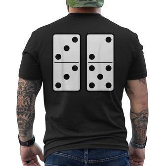 67 Meme Domino Addict Game Six Seven Gen Alpha Slang Men's T-shirt Back Print - Thegiftio UK