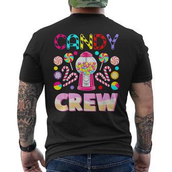 Cute Candy Land Candy Crew Party Halloween Costumes Men's T-shirt Back Print - Thegiftio UK
