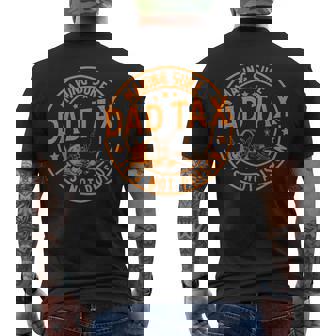 Dad Tax Halloween Candy Pumpkin Dad Joke Men Men's T-shirt Back Print - Thegiftio