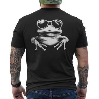 Frog Sunglasses Men's T-shirt Back Print - Thegiftio UK