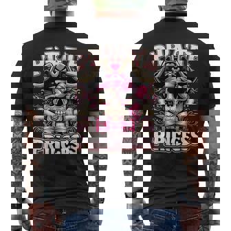 Halloween Costume Pirate Princess Coquette Bow Men's T-shirt Back Print - Monsterry