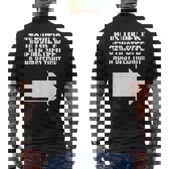 Inappropriate Thanksgiving Day Matching Couple Men's T-shirt Back Print | Mazezy