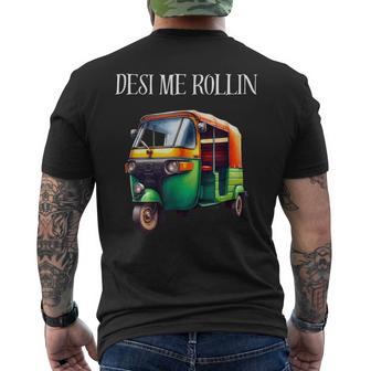 Indian India Desi Me Rollin Men's T-shirt Back Print - Thegiftio UK