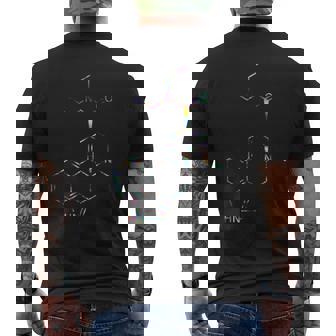 Lsd Moleculeサイケデリックシャツ メンズTシャツ バックプリント - Kawaiitshirt