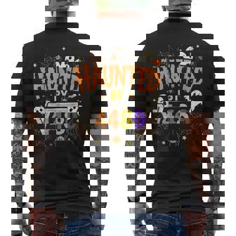 Math Halloween Haunted By Square Root Of 4489 Meme 67 Men's T-shirt Back Print - Monsterry