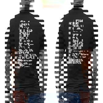 I May Be Old But I Saw All The Good Bands Men's T-shirt Back Print - Monsterry