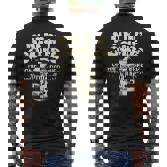 Milfs N Cookie Homemade Baked Fresh Milfs Men's T-shirt Back Print - Monsterry