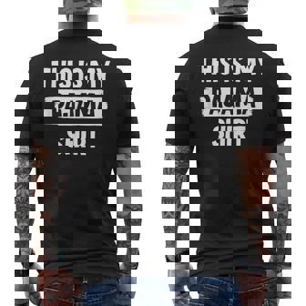 This Is My Pajama Men's T-shirt Back Print - Monsterry