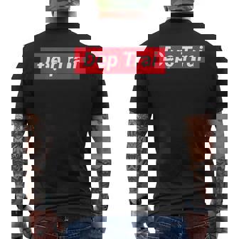 Pho Dep Trai Red Box Vietnamese Handsome Viet Asian Men's T-shirt Back Print | Mazezy