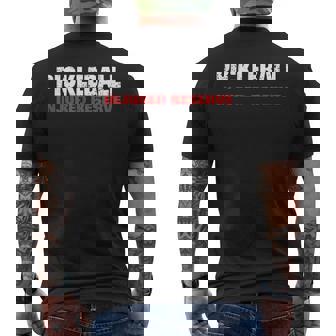 Pickleball Pickleball Injured Reserve Get Well Men's T-shirt Back Print | Mazezy