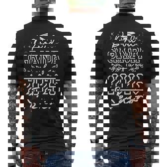 Senior Grandpa Class Of 2026 Proud Grandpa Of Graduate Men's T-shirt Back Print | Seseable UK