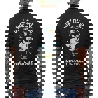 Silly Uncle Goose On The Loose Meme Family Matching Men's T-shirt Back Print - Monsterry