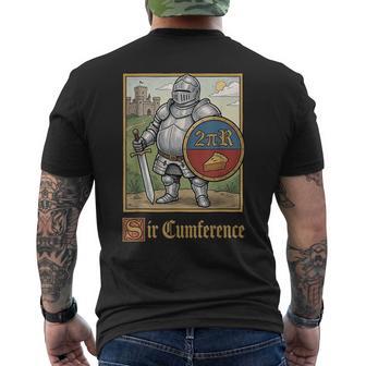 Sir Cumference Medieval Knight Ren Faire Math Meme Men's T-shirt Back Print - Thegiftio UK