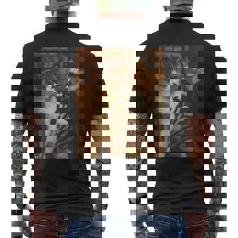 Tattoo Cat Meme Inked Kitty Humor For Cat Lovers Men's T-shirt Back Print | Seseable FR