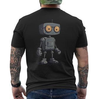 Gafas Divertidas Con Este Disfraz De Robot Con Gafas Camiseta Hombre Estampado Espalda - Regaloses