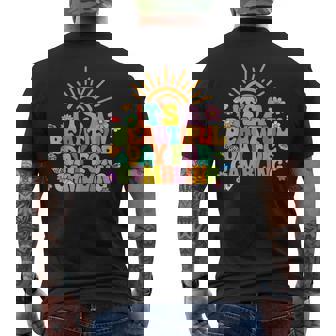 Gambler Gambling Lover It's A Beautiful Day For Gambling Men's T-shirt Back Print | Mazezy