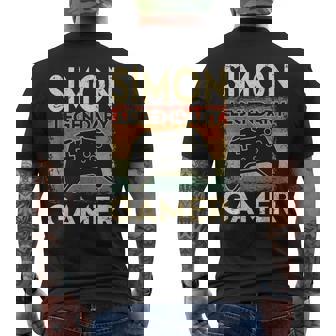 Gaming Personnalisé Nomimon Legendary Gamer T-shirt imprimé au dos - Cadeauxyz