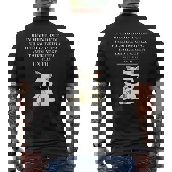 Gatos Y Cerveza Divertido Decir Todo Para Los Hombres Amor Camiseta Hombre Estampado Espalda - Regaloses