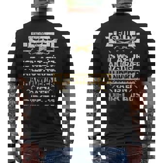 Geduld Ist Was Für Anzugträger Handwerker Rasten Direkt Aus T-Shirt mit Rückendruck - Seseable