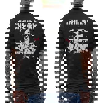 Ghoul Dad Vintage Ghost Halloween Costume Men's T-shirt Back Print - Seseable