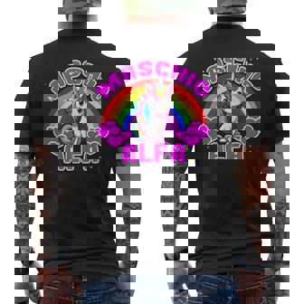 Gioco Roulette Magliette Imbarazzanti Unicorno Maschio Alfa T-shirt da uomo con stampa posteriore - Novitaregali