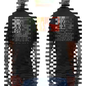 Gli Appassionati Del Cinema E L'evoluzione Del Cinema Home Cinema T-shirt da uomo con stampa posteriore - Novitaregali