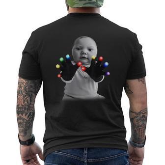 Gloving Ai Niche Tuff Baby Glover Meme Men's T-shirt Back Print - Thegiftio UK