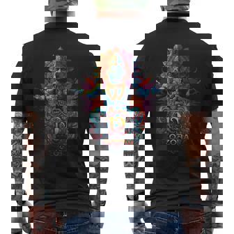 Goa Trance Psy Trance Dance Music Psychédélique Trance Ozor T-shirt imprimé au dos - Cadeauxyz